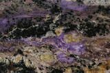 Purple Polished Charoite Slab - Siberia #129084-1